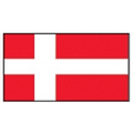Denmark Internationaux Display Flags - 16 Per String (30')